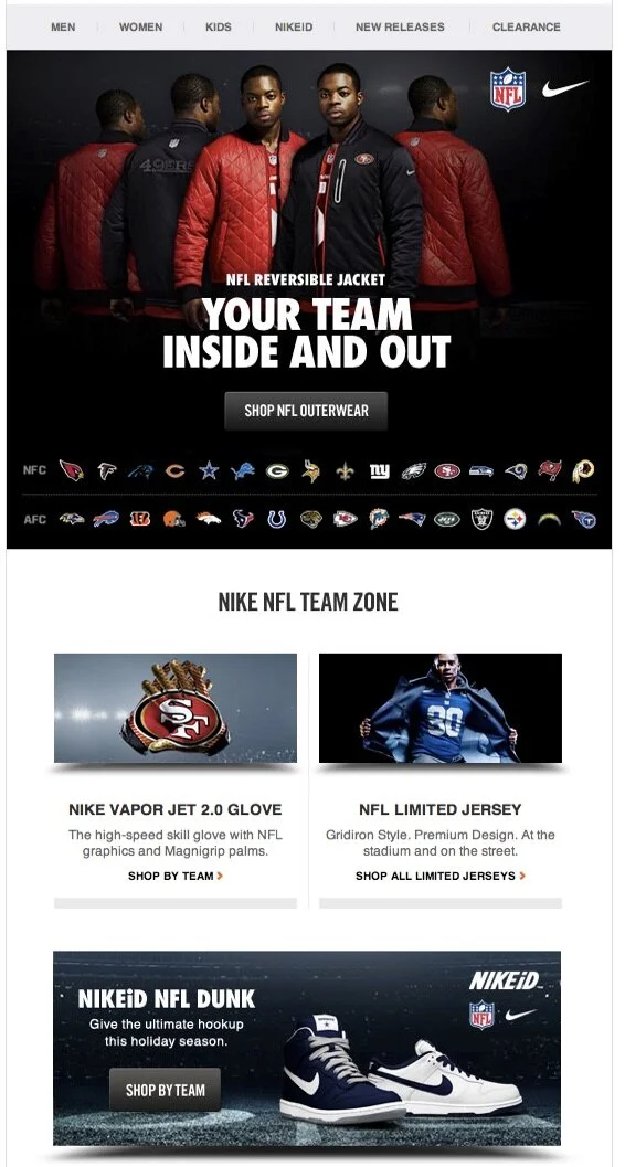 NFL Nike partnership image 4