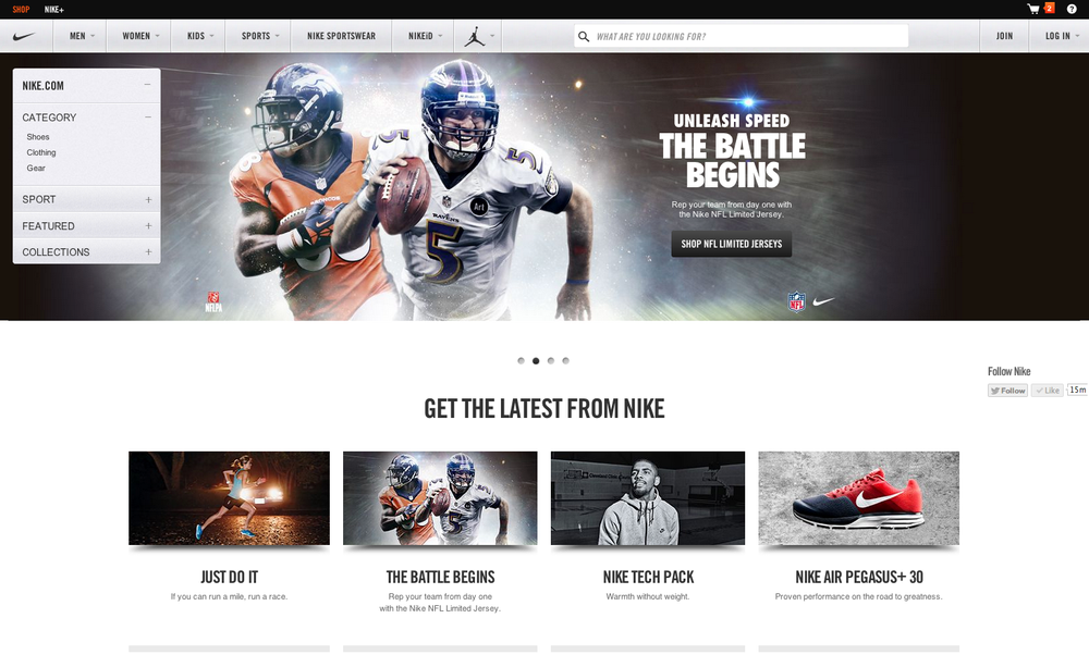 NFL Nike partnership image 2